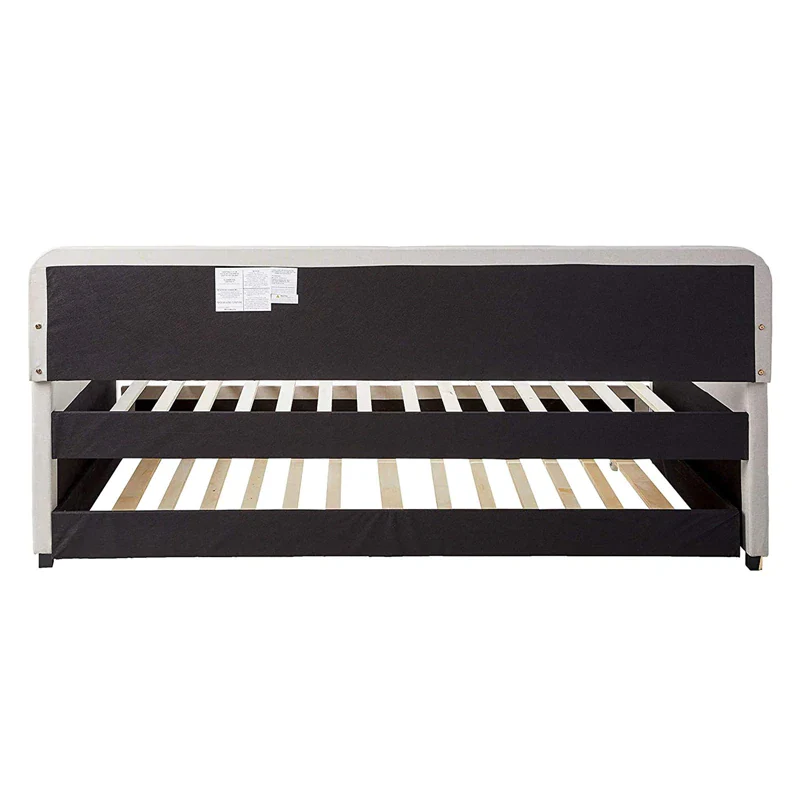 Modern Multi-functional Luscious Fabric Sofa Bed