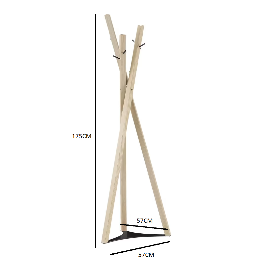 Tobias white coat hanger