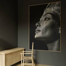 Nefertiti Shadow Wall Art