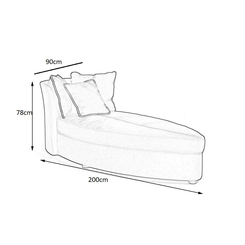 Bloom meridienne chaise longue