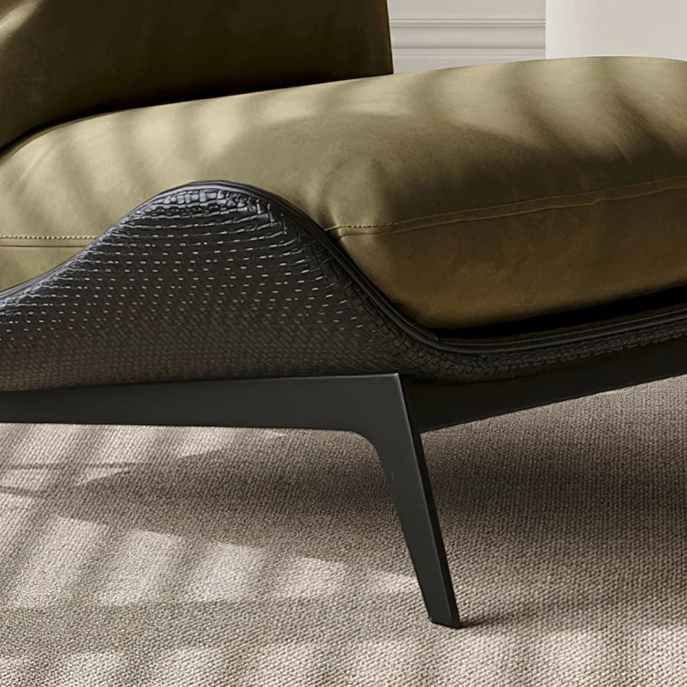 Modernist Leather Chair