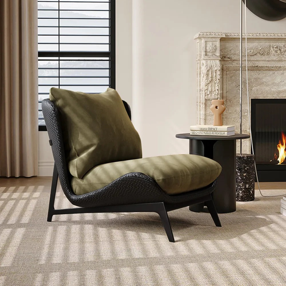 Modernist Leather Chair