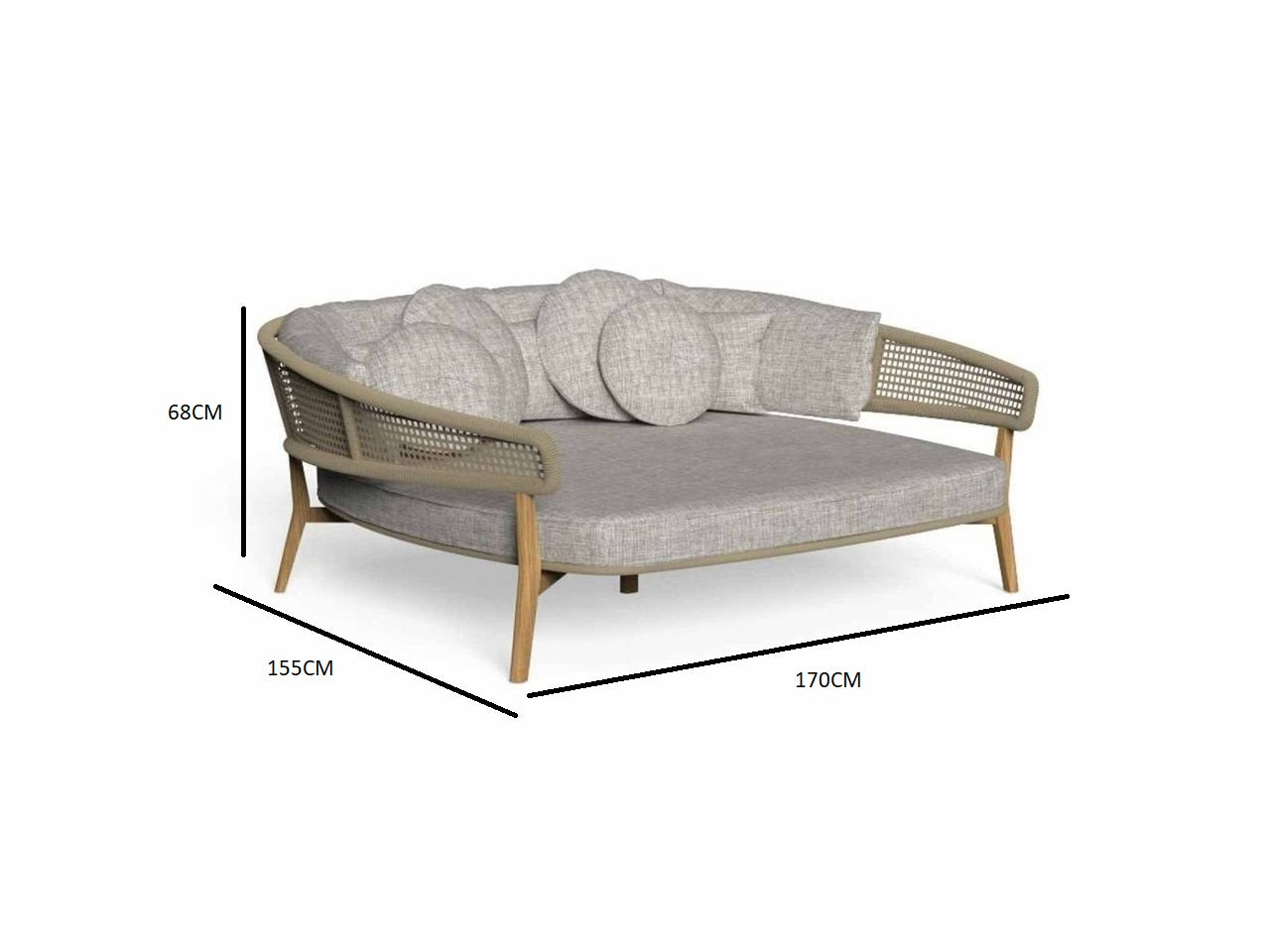 Moon Outdoor Luxury Sofa
