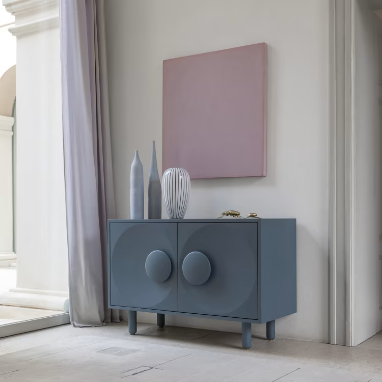 BARDOT 2-DOOR DENIM-BLUE SIDEBOARD