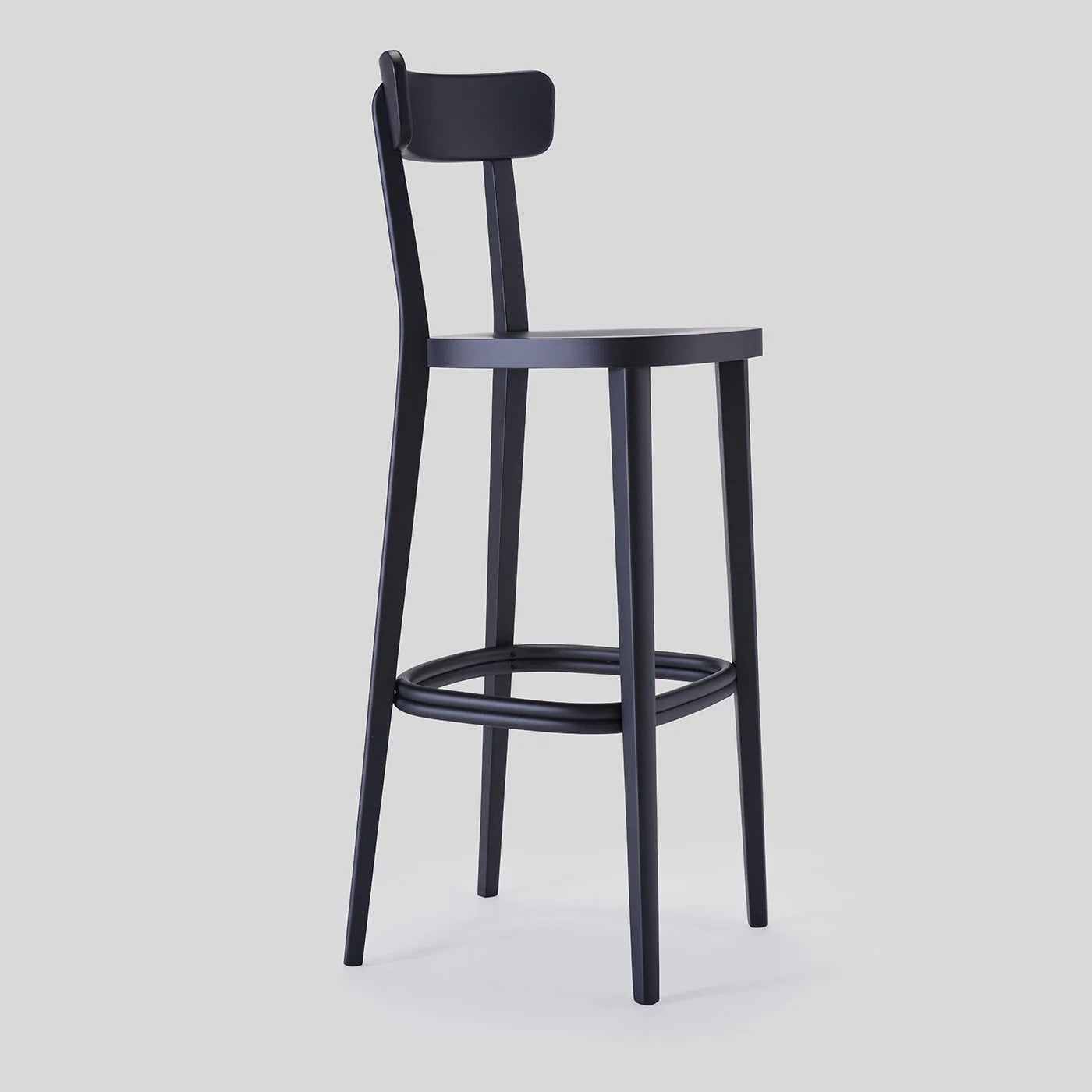 Milano black barstool