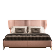 Gattopardo pink double bed