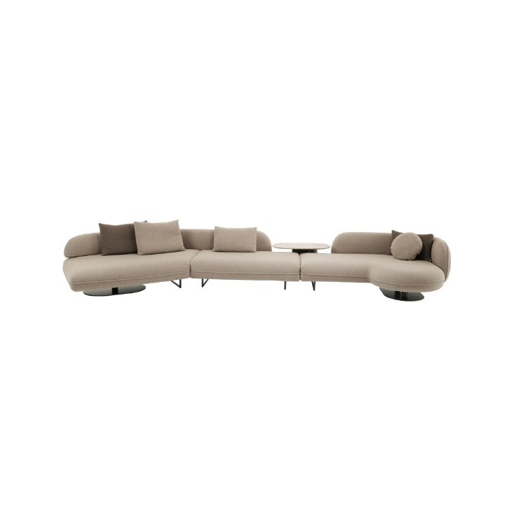 Corner sofa with distinctive design