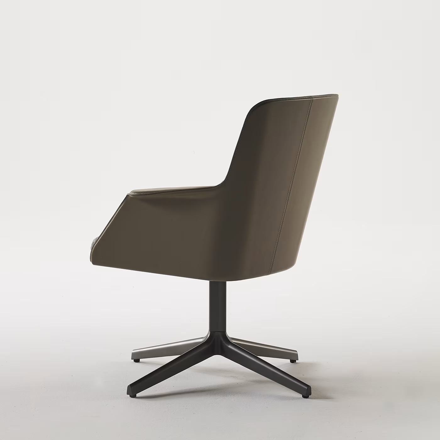 Fly brown office armchair