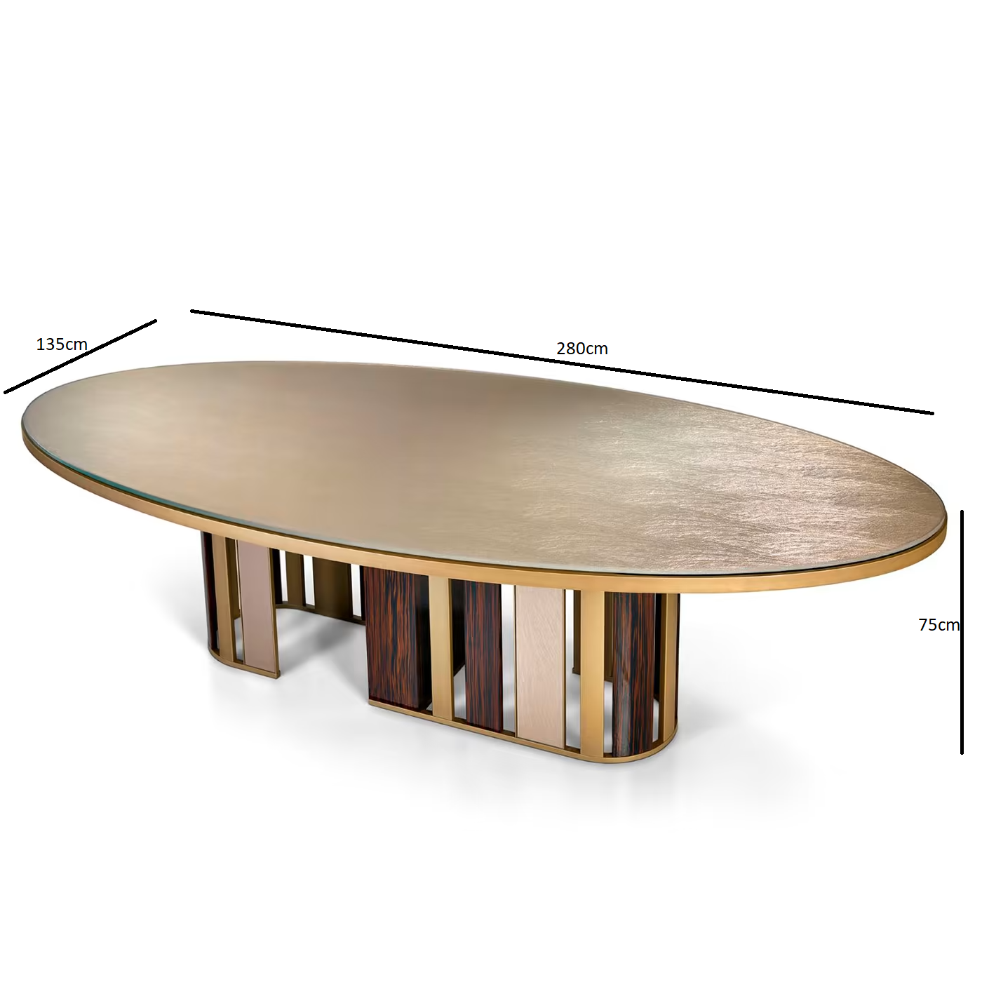 Koro oval table