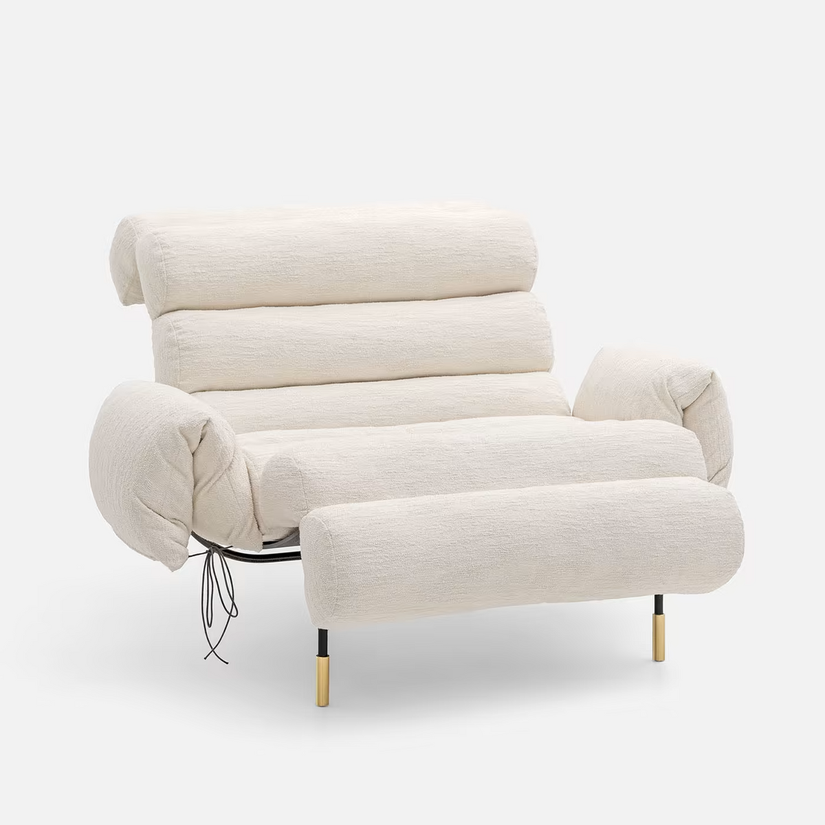 Nuvola white armchair