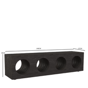 Coda v2 sculptural bench