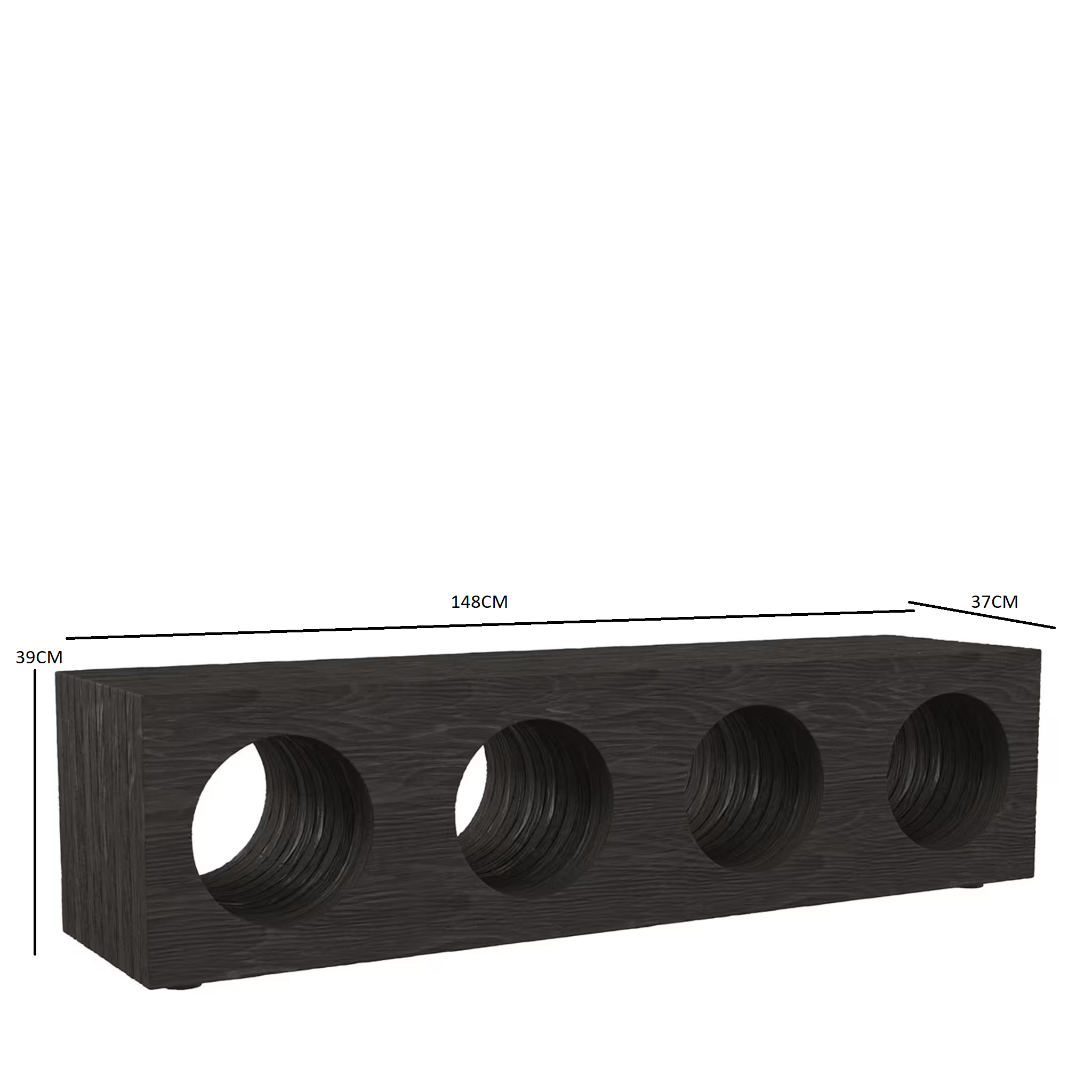 Coda v2 sculptural bench