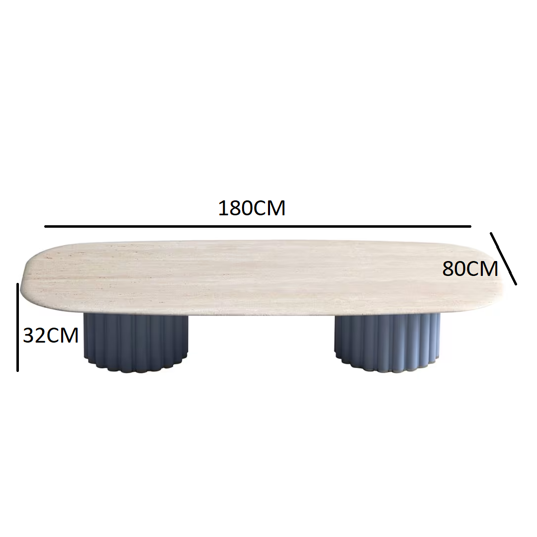 Rectangular coffee table