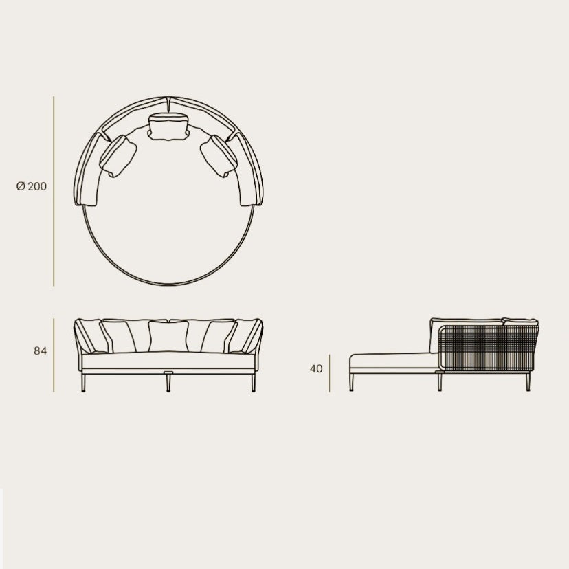 Terra Round SOFA