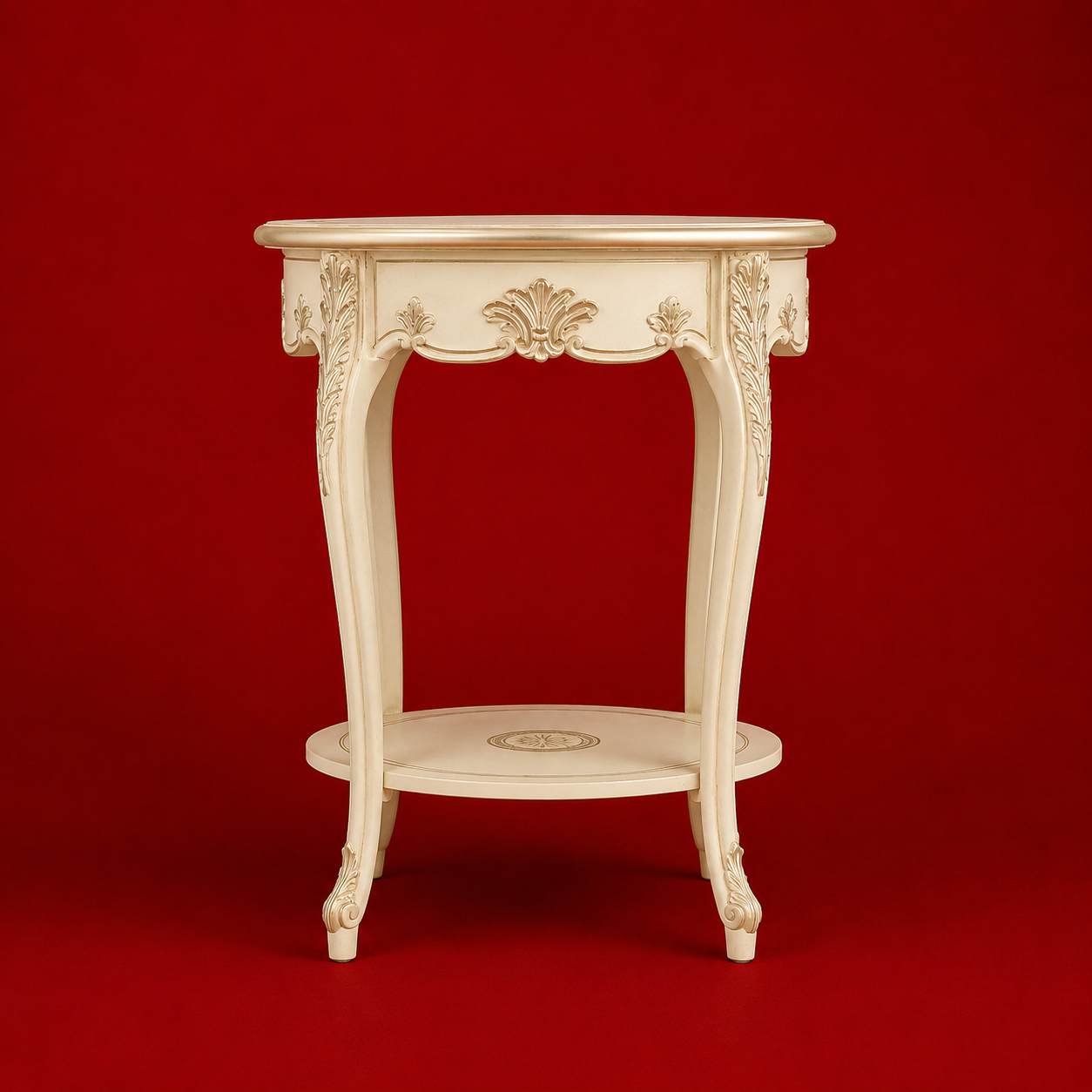 Elegant classic design bedside table