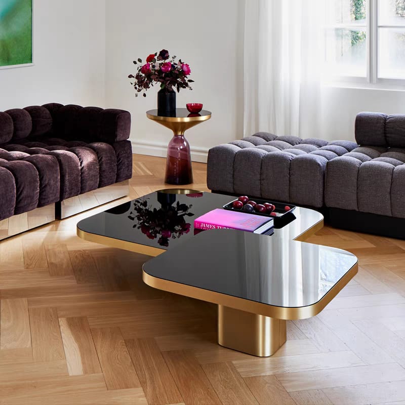 Glass table set