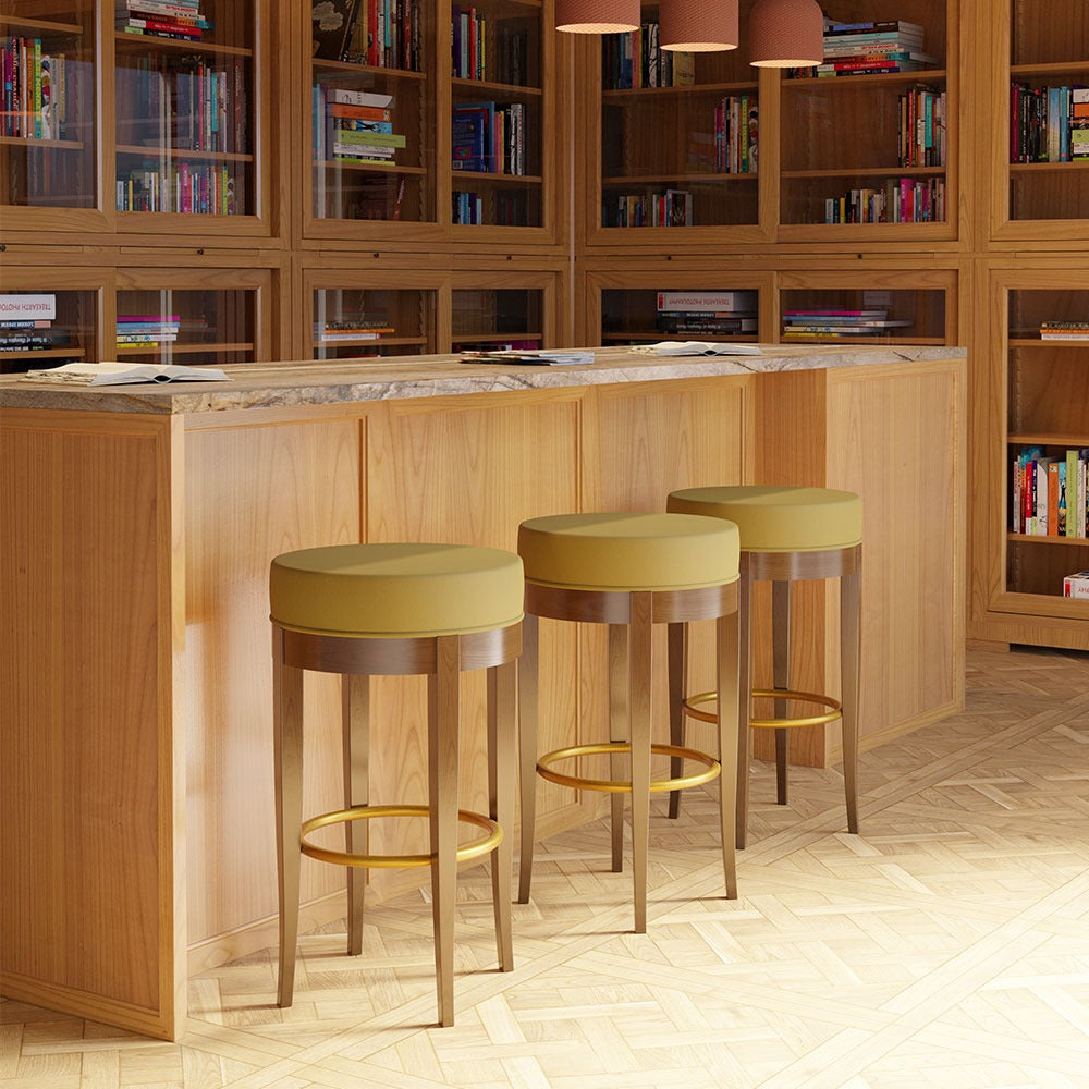 black and burgundy bar stool