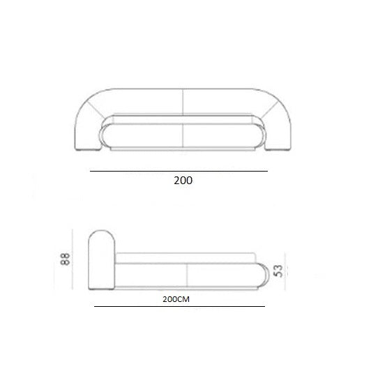 Noir Forme Bed