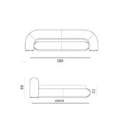 Noir Forme Bed