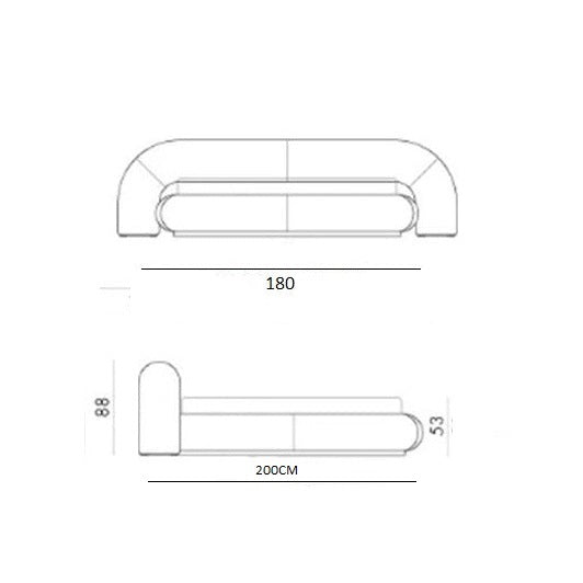 Noir Forme Bed
