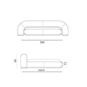 Noir Forme Bed