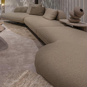 Corner sofa with distinctive design