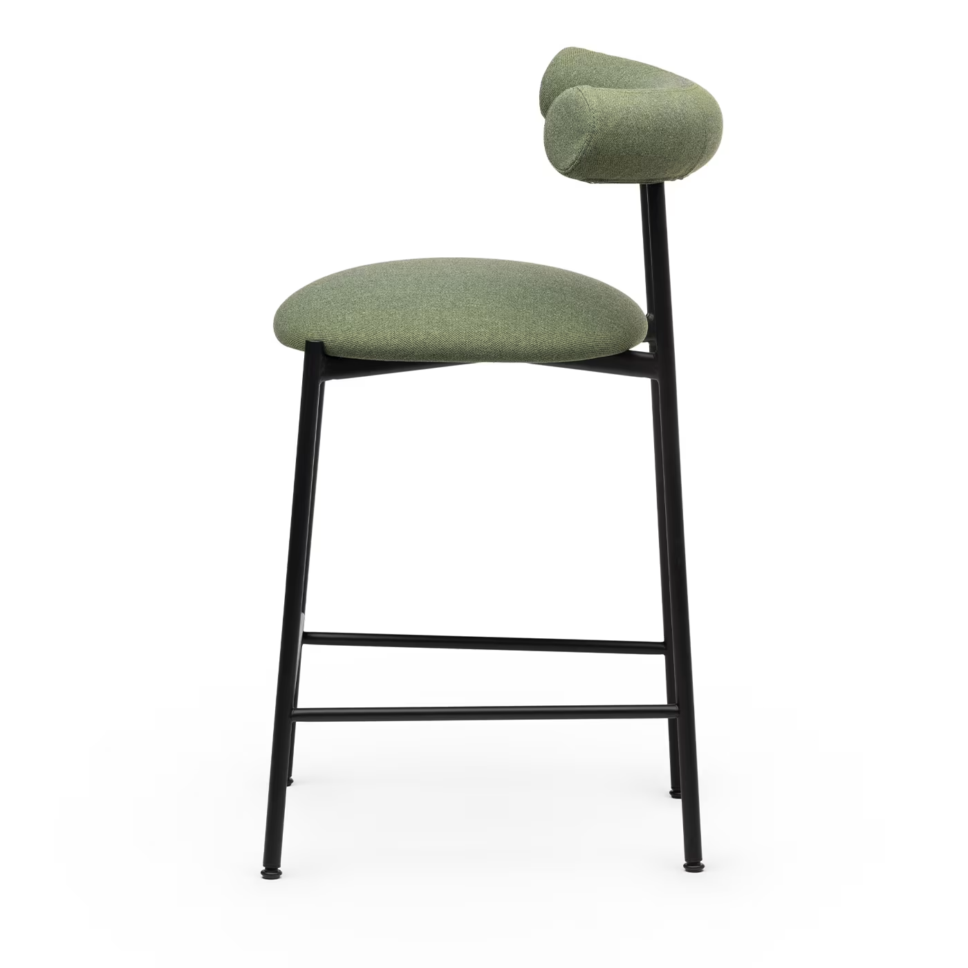 Pampa low green and black stool