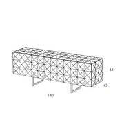 Belmondo sideboard red