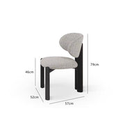 European design dining chair