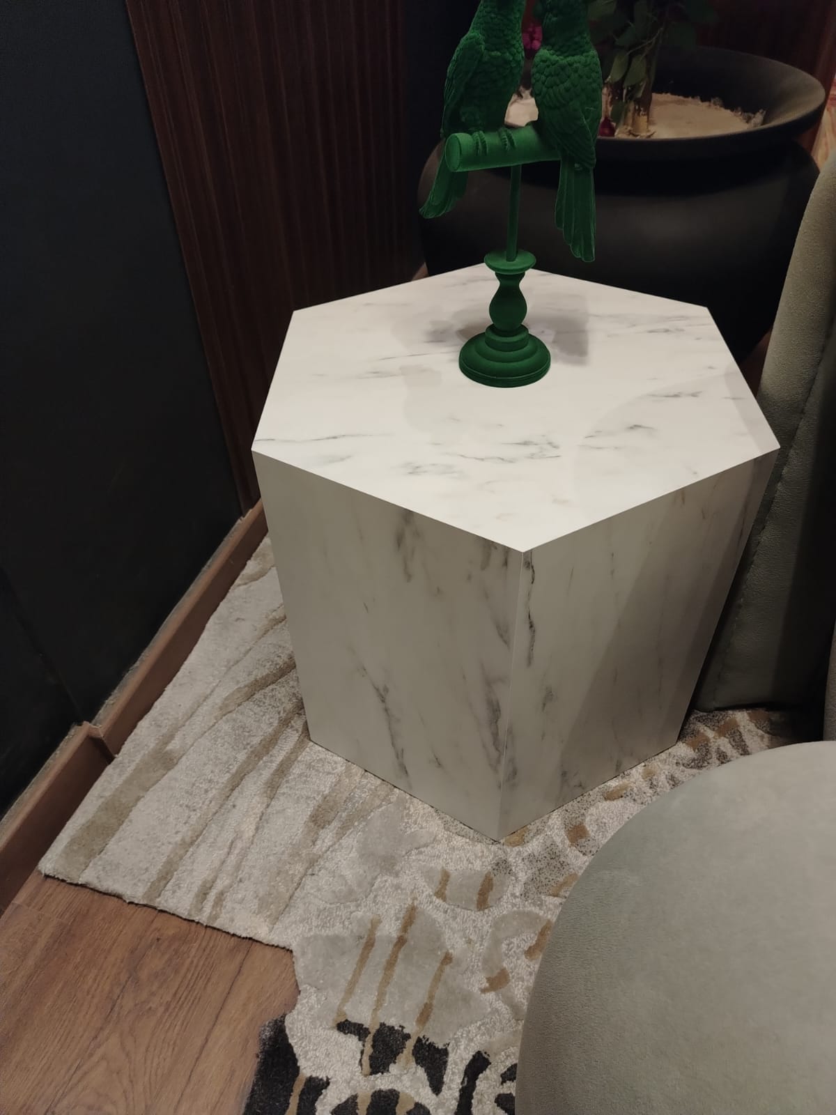 distinctive marble table