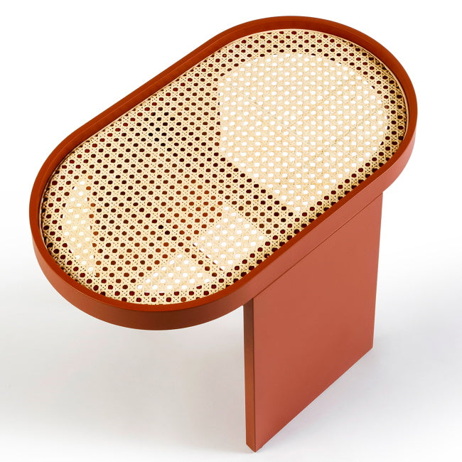 Piani steel blue side table