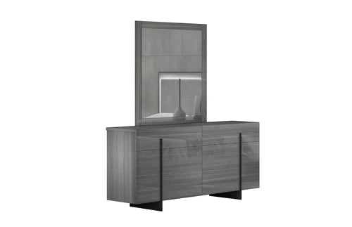 Metallic Elegance Bedroom