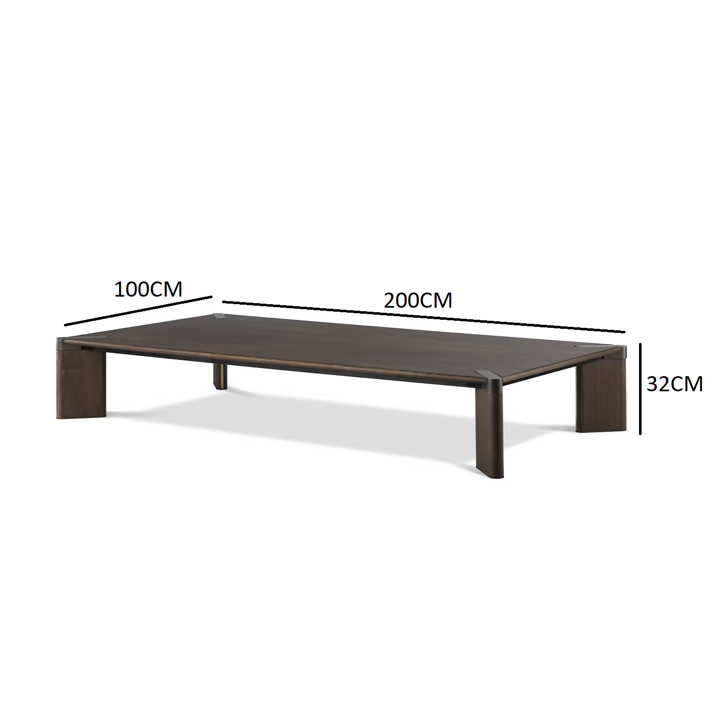 Ottanta square coffee table