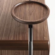 Butter canaletto vanity with mirror
