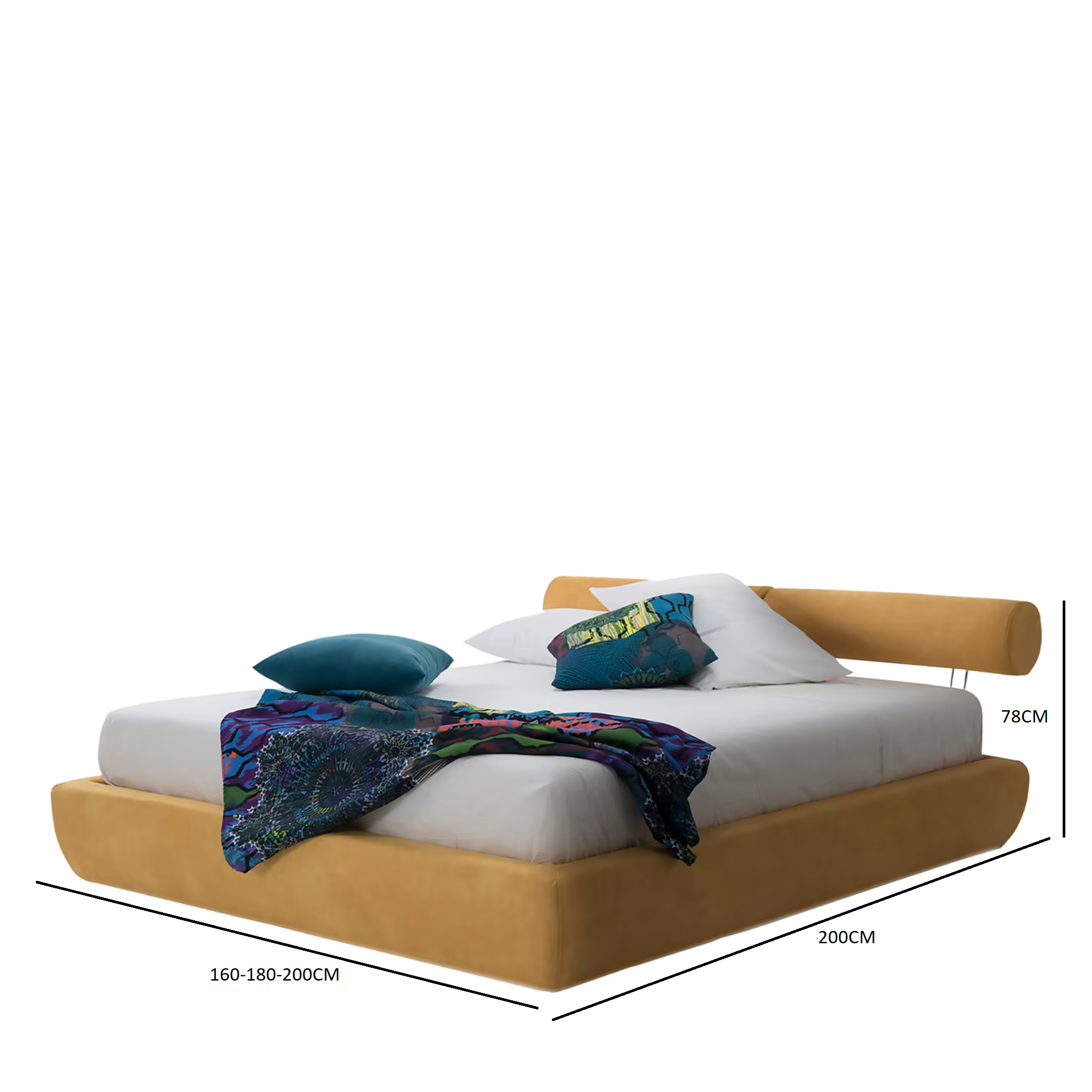 سرير مزدوج عصري  