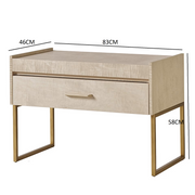 Luna Large Bedside Table