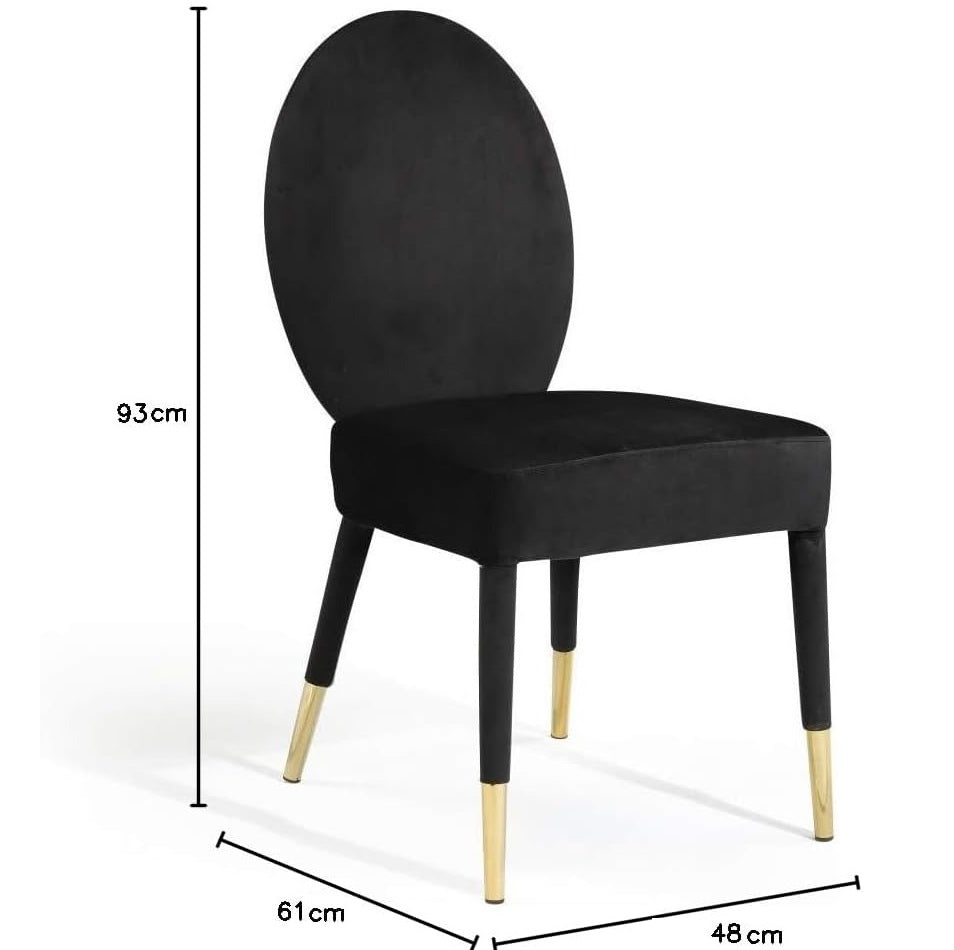 Sofia velvet chair