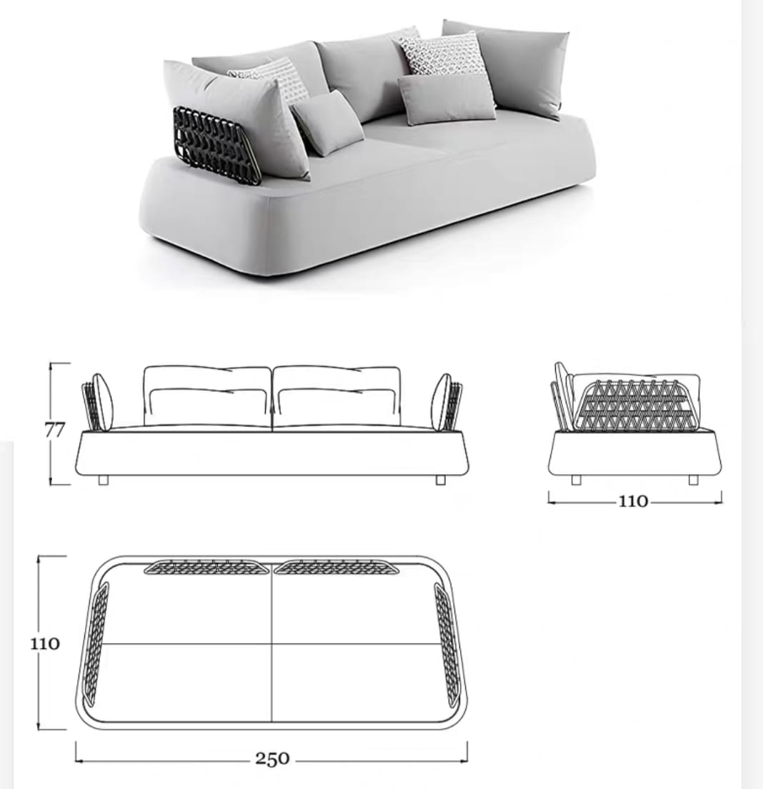 Melody Outdoor Sofa