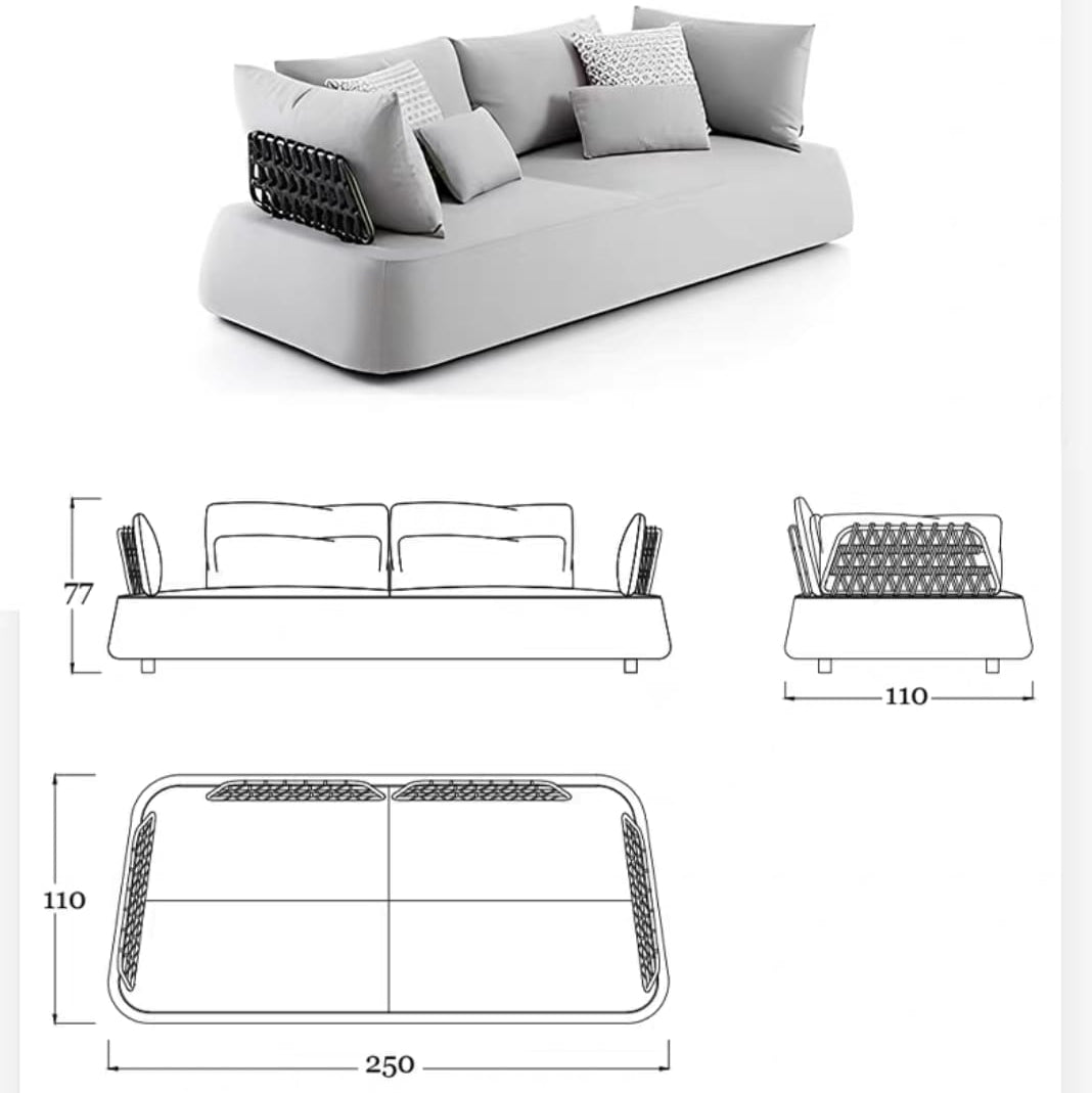 Melody Outdoor Sofa