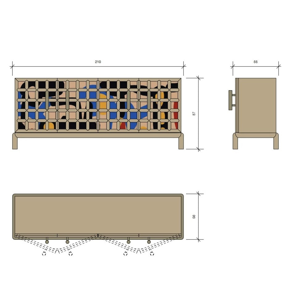 Ribera b sideboard