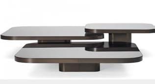Glass table set