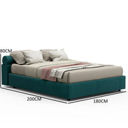 Luxury sunset bed