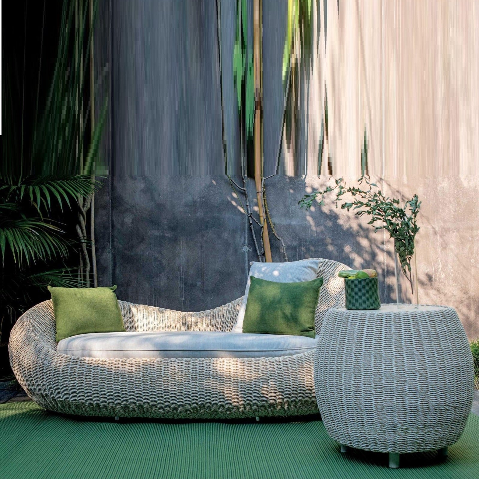 Twiga Divano outdoor sofas in beige