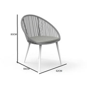 Practical outdoor dining chairs