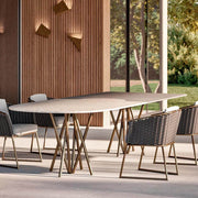 Uniquely designed dining table