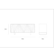 Materia ventaglio sideboard