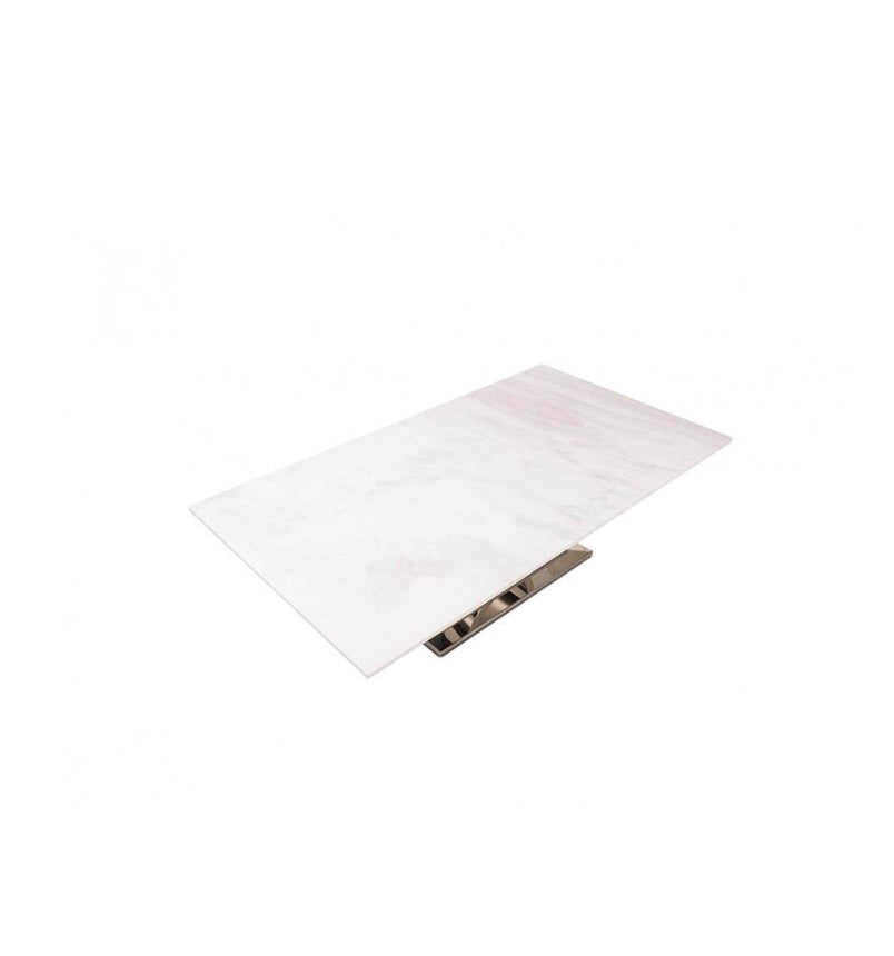 Contemporary marble coffee table