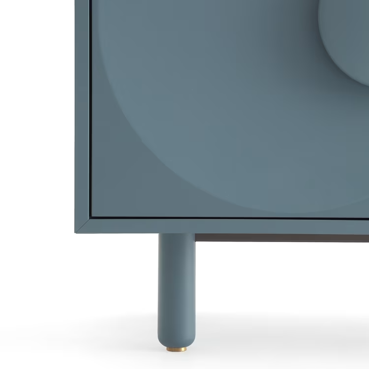 BARDOT 2-DOOR DENIM-BLUE SIDEBOARD
