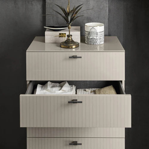 Luxury Metallic Modern Bedroom Set