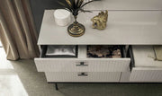Luxury Metallic Modern Bedroom Set